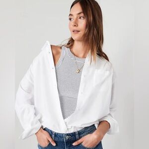 Ricki's White Button-Down Blouse